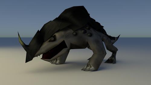Low Poly Monster preview image